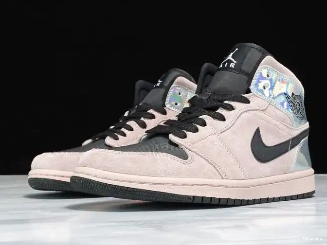 Rep TBkick BQ6472-602 Air Powder 1 (W) Dirty Mid Jordan Iridescent 0601